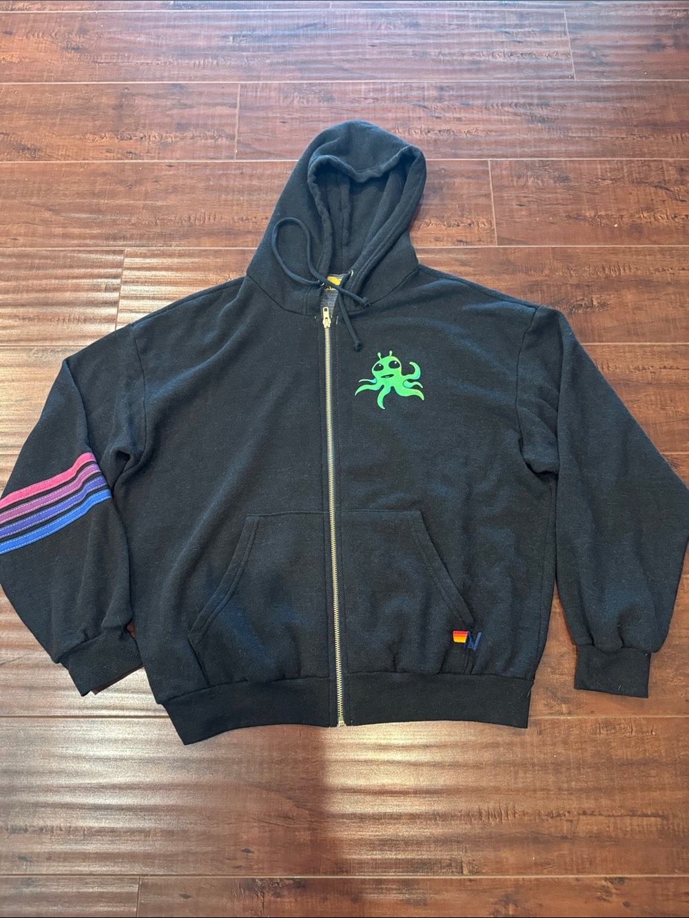 Aviator Nation Black Hoodie Will Ferrel 2023 Best Night of Your Life, Sz M, EUC! - Picture 3 of 9